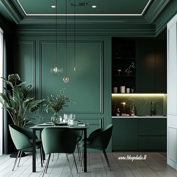 Moldingų montavimas nuo  5eur. bėginis metras.