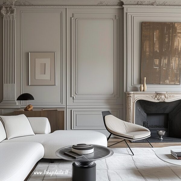 Moldingų montavimas nuo  5eur. bėginis metras.